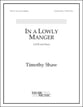 In a Lowly Manger SATB choral sheet music cover